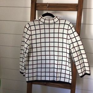 Halogen Mock Turtleneck Sweater